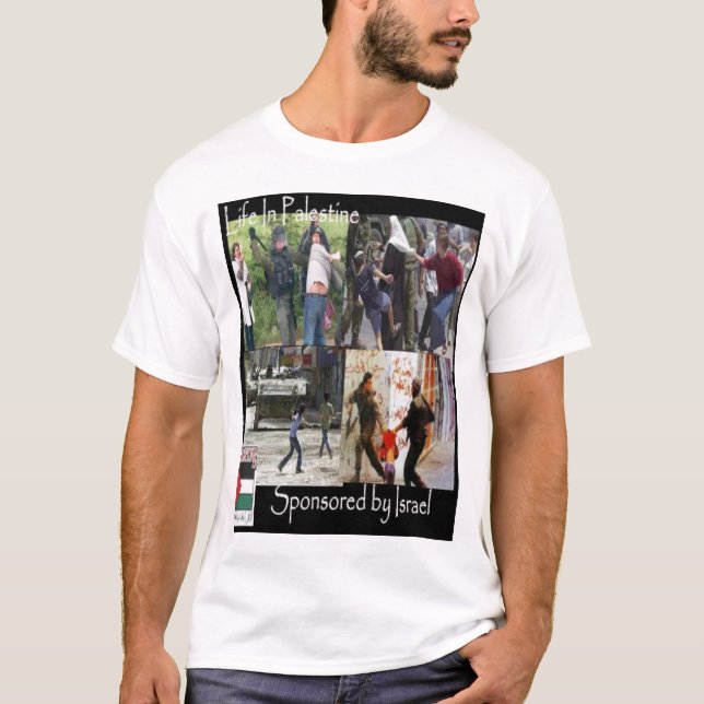 T-shirts Vida em Palestina (Frente)