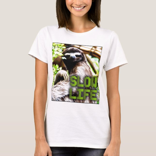 T-shirts Vida lenta (Frente)