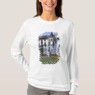 T-shirts Vida na Espanha a bela Plaza Cataluna com