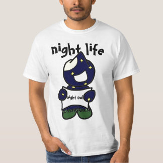 T-shirts vida nocturna