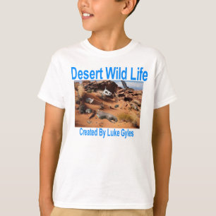 T-shirts Vida selvagem do deserto