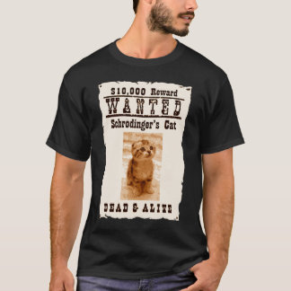 T-shirts Vidas do gato de Schrödinger!