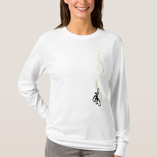 T-shirts videira-macaco (Frente)
