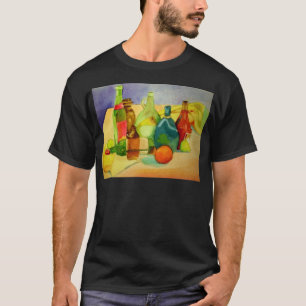 T-shirts Vidro Frasco Aquarela