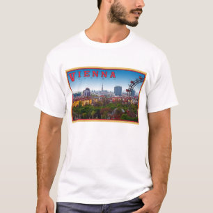 T-shirts Viena - arquitectura da cidade