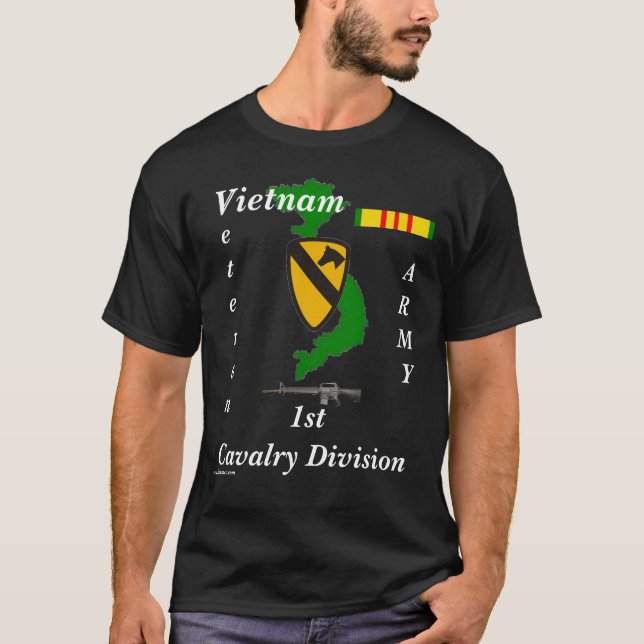 T-shirts Viet-1st Cav Div (Frente)