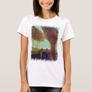 T-shirts Vincent Van Gogh - Estrada Rural Com Duas Figuras