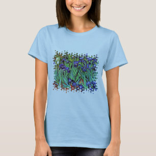 T-shirts Vincent Van Gogh - Íris - Amante de Flores Arte Fi