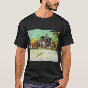 T-shirts Vincent van Gogh o acampamento aciganado das