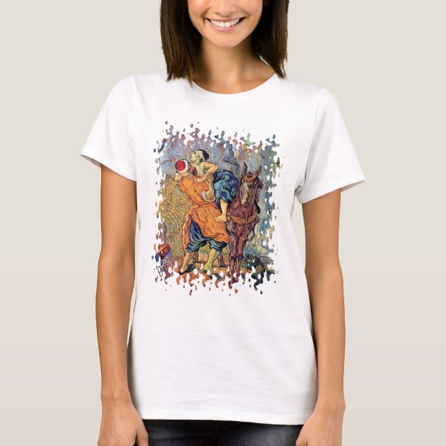 T-shirts Vincent Van Gogh - O Bom Samaritano - Arte Fina (Frente)