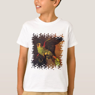 T-shirts Vincent Van Gogh - O Papagaio Verde Amante das Ave