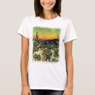 T-shirts Vincent Van Gogh - Paisagem Com Casal Arte Fina
