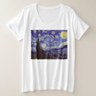 T-shirts Vincent Van Gogh Starry Night Vintage Fine Art