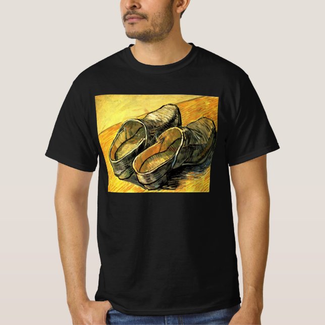 T-shirts Vincent van Gogh - Um Par de Leather Clogs (Frente)