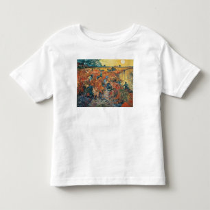T-shirts Vincent van Gogh Vinhas Vermelhas em Arles, 1888