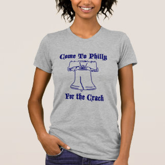 T-shirts Vindo a Philly para a rachadura