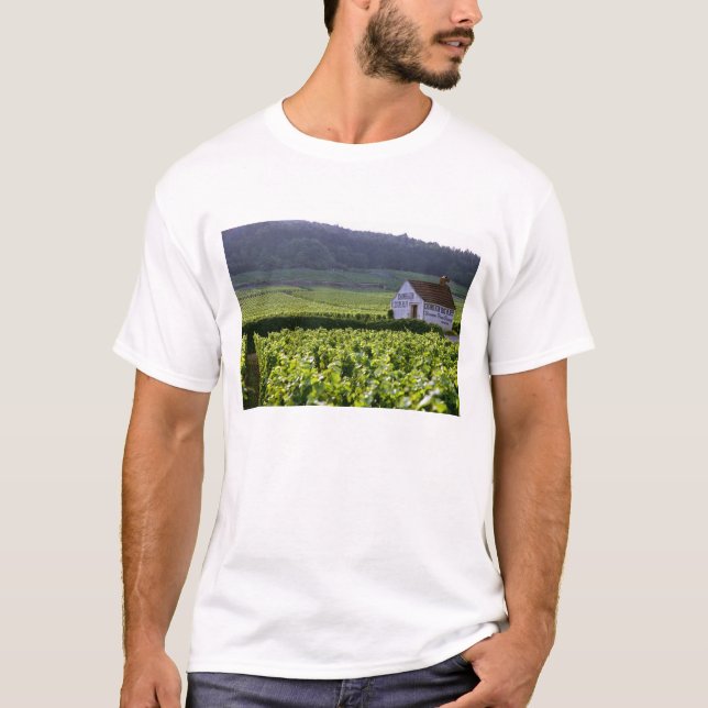 T-shirts vinhedo Chambertin Clos de Beze Grand Cru com (Frente)