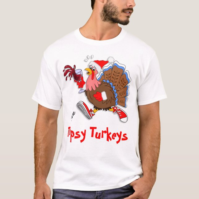 T-shirts Vinho Dica de Natal - LS Esporte-Tek (Frente)