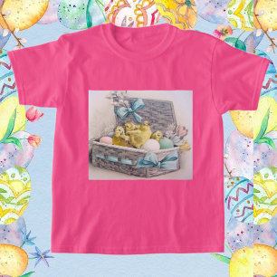 T-shirts Vintage Animais Lindos Páscoa