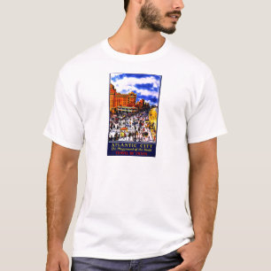 T-shirts Vintage Atlantic City Train Viagem