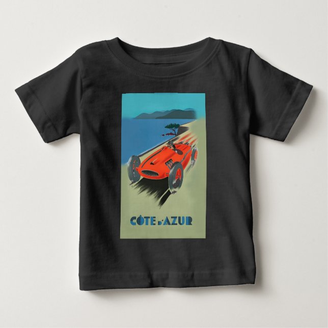 T-shirts Vintage Auto Racing (Frente)