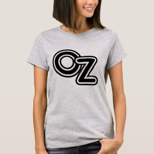 T-shirts Vintage Black and White Wizard of Oz Fairy Tale