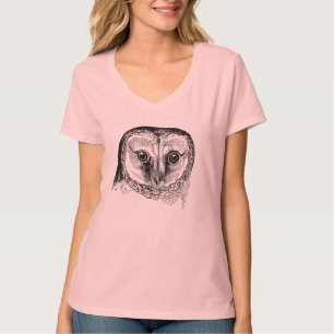 T-shirts Vintage da coruja
