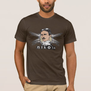 T-shirts Vintage de Nikola Tesla