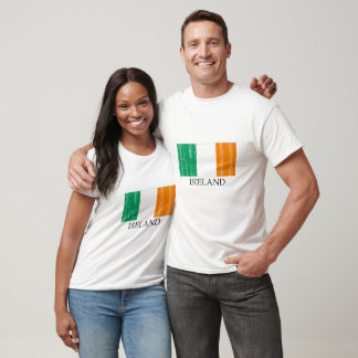T-shirts Vintage Irish Flag