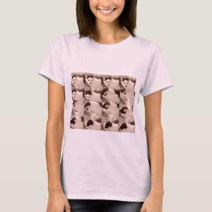 T-shirts Vintage Kitty Cat/Black & White Photo
