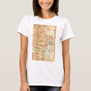 T-shirts Vintage London Street Map
