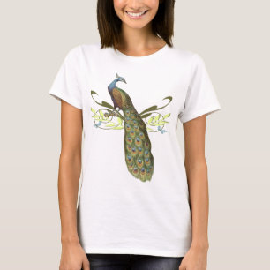 T-shirts Vintage Peacock