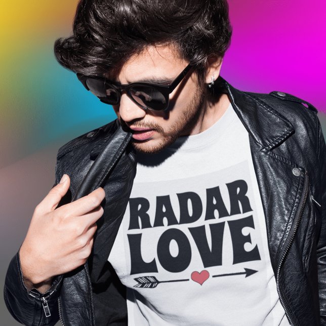 T-Shirts VINTAGE RADAR LOVE 1970 (Criador carregado)