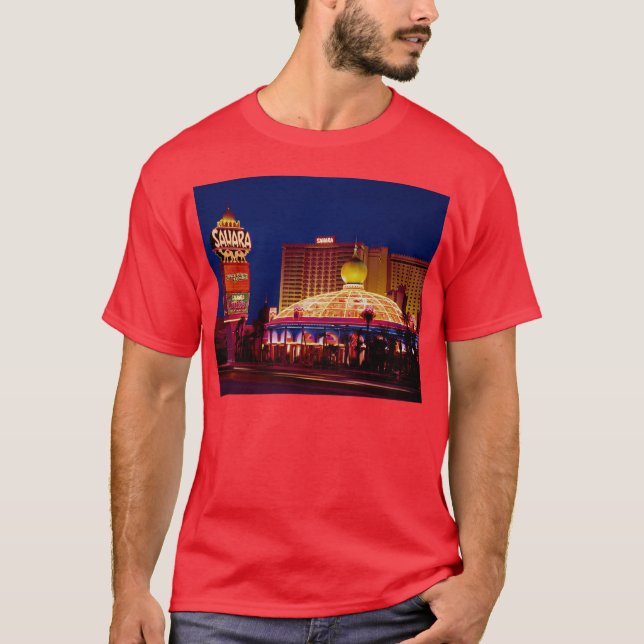 T-shirts Vintage Sahara Hotel Las Vegas (Frente)