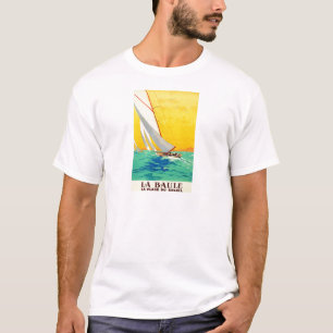 T-shirts Vintage Sail Boats Viagem francês