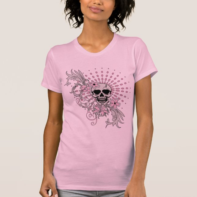T-shirts Vintage Skull (Frente)