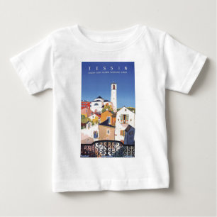 T-shirts Vintage Ticino Tessin Suiça Canton