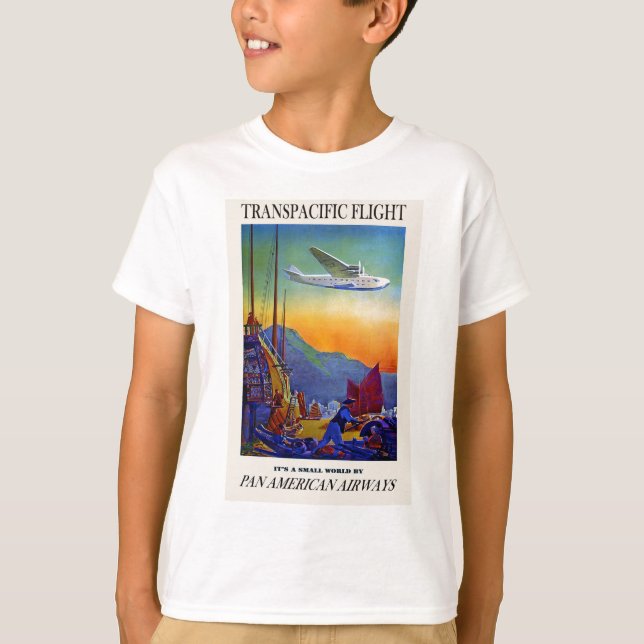 T-shirts Vintage Transpacific Viagem (Frente)