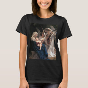 T-shirts Vintage Victorian Art, Song of Angels, Bouguereau