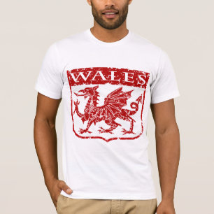 T-shirts Vintage Wales
