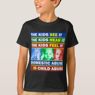 T-shirts Violência familiar