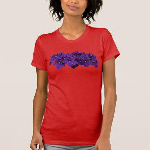 T-shirts Violeta africana