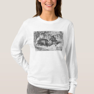 T-shirts Violette e Ourson