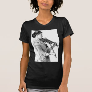 T-shirts Violinista Vintage