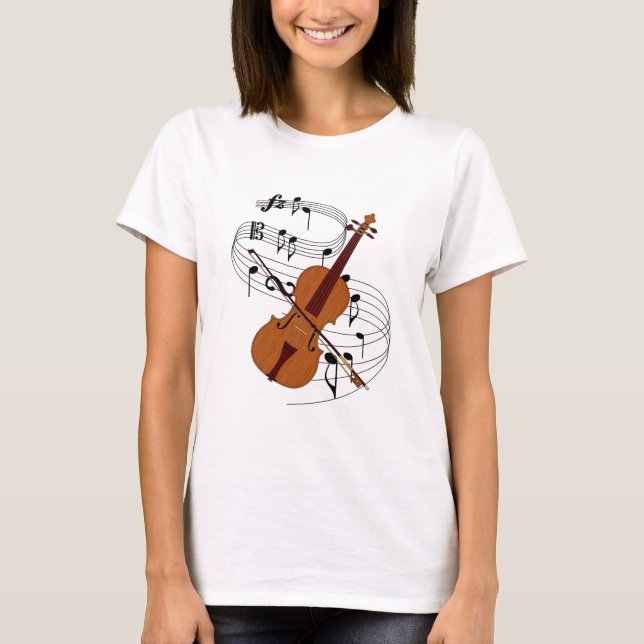 T-shirts Violino (Frente)
