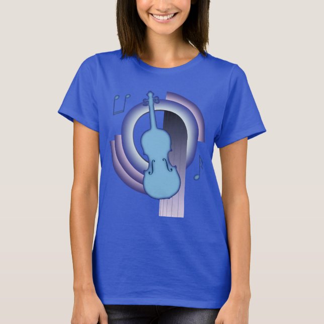T-shirts Violino Deco2 (Frente)