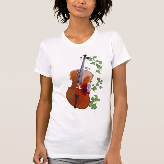 T-shirts violoncelo (Frente)