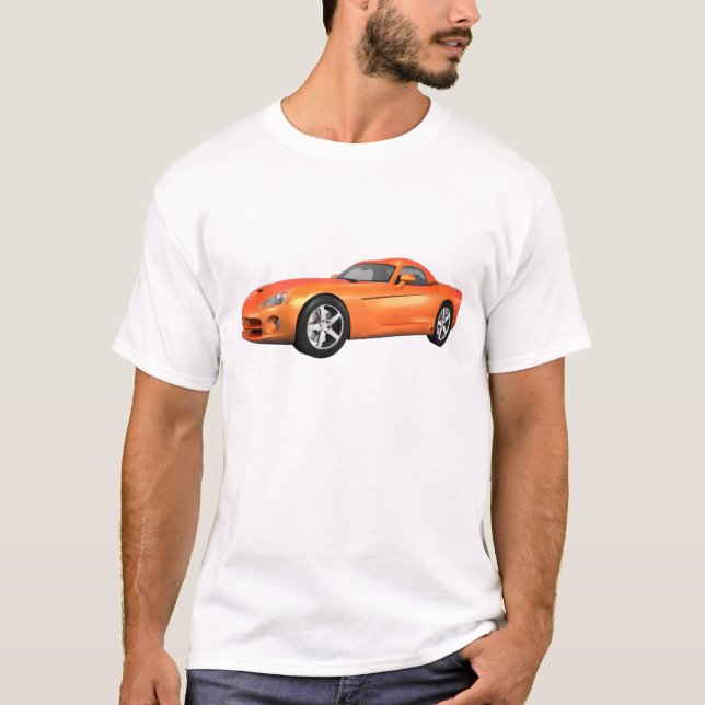 T-shirts Viper Duro- Altura Do Carro Muscular: Término Lara (Frente)