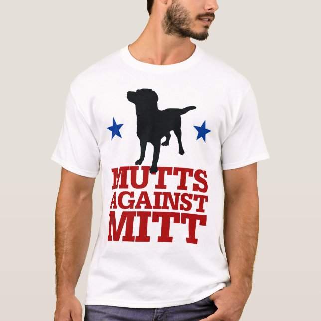 T-shirts Vira-latas contra a luva (Frente)