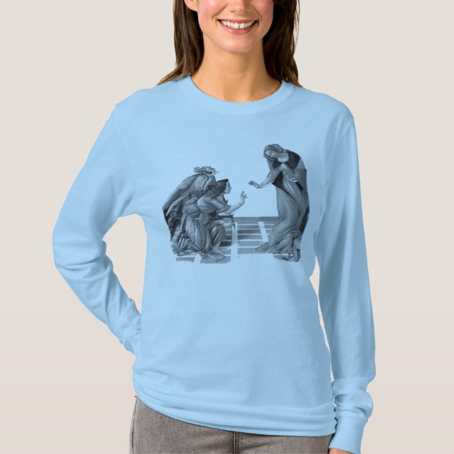 T-shirts Virgem Abençoada Maria (Frente)